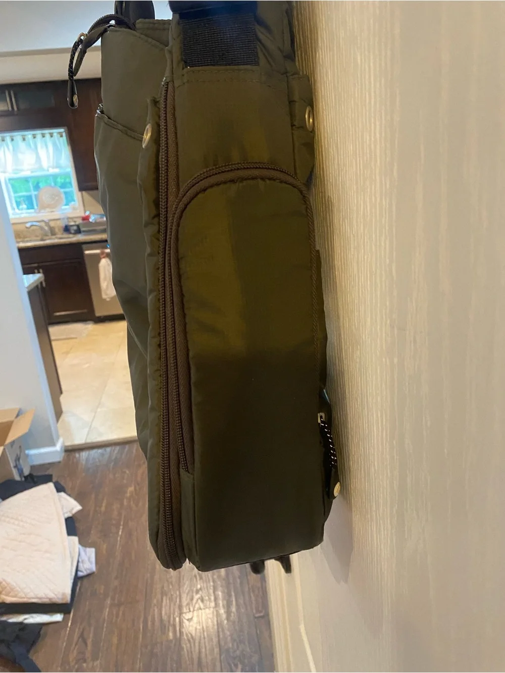 Columbia Olive Green Crossbody Utility Bag
